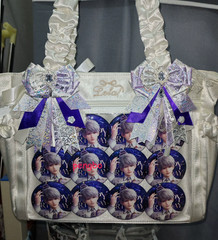 Lolita Ribbon Itabag Transparent Tote Girls Handbag Shoulder Bag Crossbody Bags