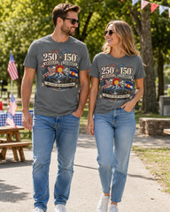 America 250 – Colorado 150 Commission Shirt 4th of July 1776 1876 USA Tee