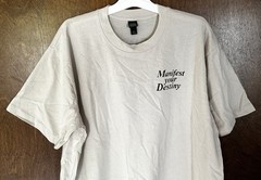 Wild Fable Tan Tee Shirt Manifest Your Destiny
