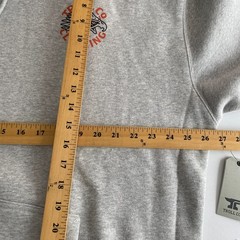 Troll Co. Eagle Eye Hoodie Mens 2XL Gray Pullover Dirty Hands Clean Money