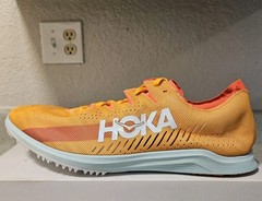 Hoka One One Cielo X LD Carbon Fiber Track Spikes Radiant Yellow Men&rsquo;s Sz 13 NEW