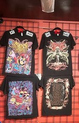 Signs Of The Swarm Mario T-Shirt, double-sided, reprinted.
