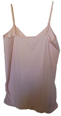 Candie&rsquo;s 92% nylon, 8% spandex solid pink camisole XL