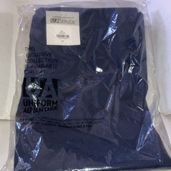 UA Scrubs Unisex Navy Solid Scrub Pants Size M Cotton Blend Medical