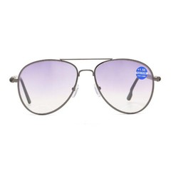 Metal Bifocal Anti-blue light Reading Glasses For Men Classic Outdoor Sunglasses