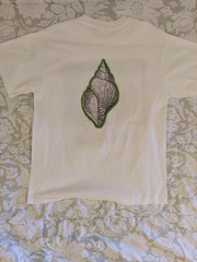 Hanes Ultraweight The Samples Double-Sided Graphic Print White Tee Men&rsquo;s L