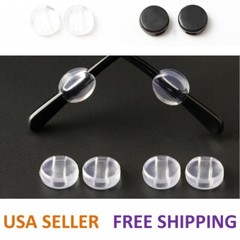 Round Eyeglass Ear Hook Soft Silicone Temple Tips Holder High Quality US SELL