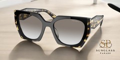 PRADA PR 15WS 3890A7 Black Medium Tortoise Grey Gradient 54mm Women&rsquo;s Sunglasses