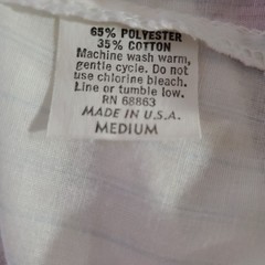 Vtg Willow Creek White Blue Cotton Maxi Nightgown Womens Medium Ruffle Cottage
