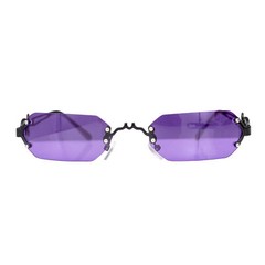 Gothic Vampire Purple Glasses