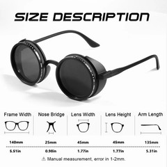 CRIXALIS Handmade ND Adjustable Sunglasses 1~9 Manual Dimming Glasses Fishing…