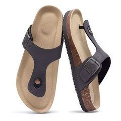 Women&rsquo;s Suede Clogs with Adjustable Strap Adult Fashion Sandals Shoes