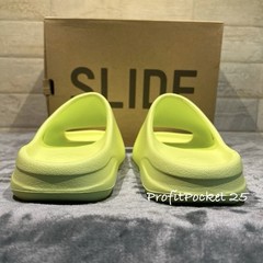 Yeezy Green Glow Sandal Slides Size 11