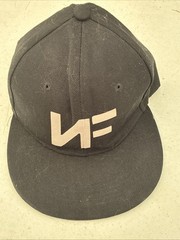 NF Snapback Hat Black One Size Adjustable