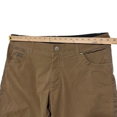 Kuhl Radikl Pants Mens 38×32 Dark Khaki Hiking Performance Stretch Breathable