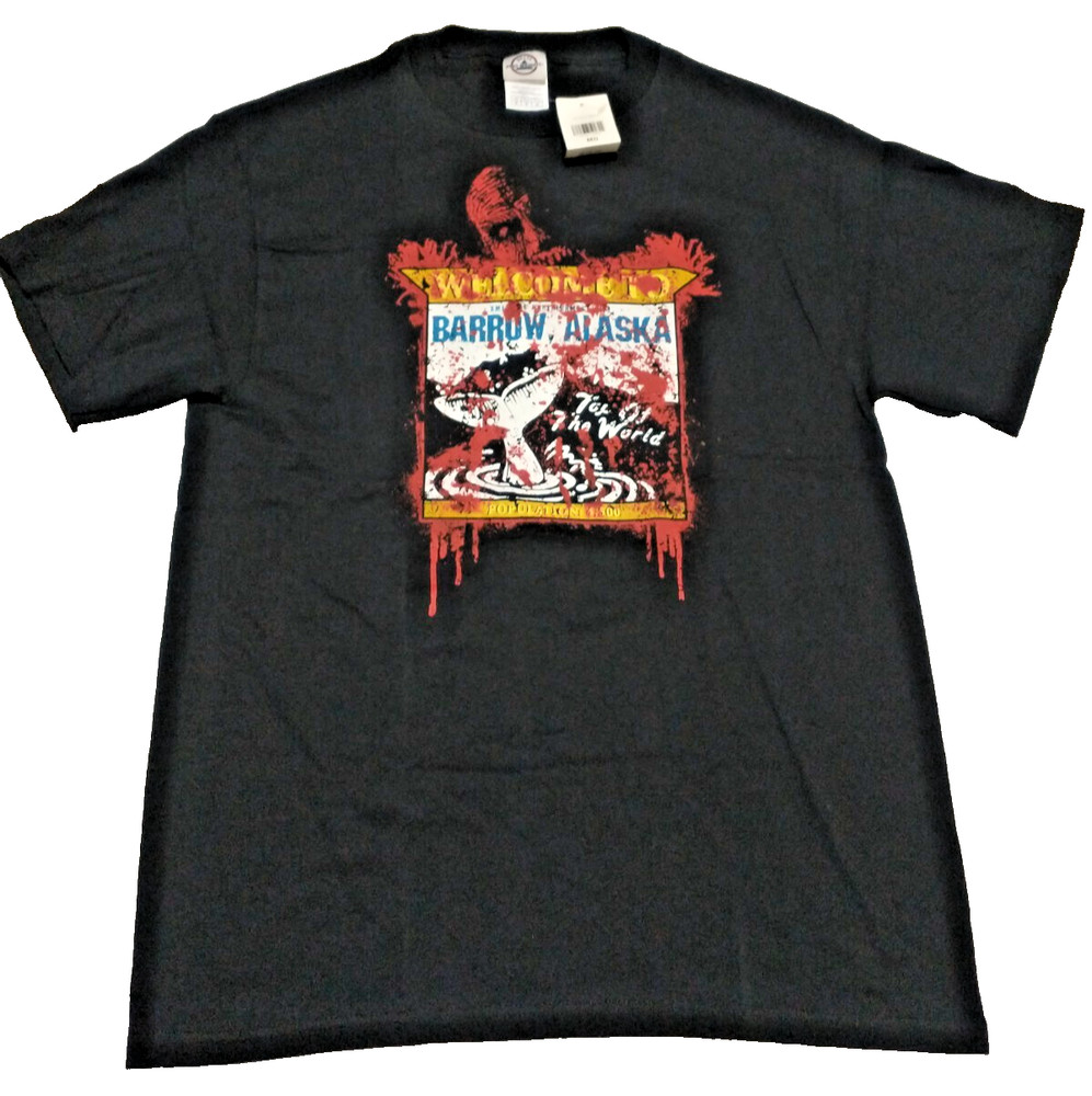 Rare 30 Days Of Night – M Medium Black T-Shirt NEW w/ Tag Vampires Horror Blood