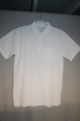 Mens WHITE S/S POLO SHIRT Chest Pocket SOFT KNIT 100% Cotton XS S M L XL 2XL 3XL