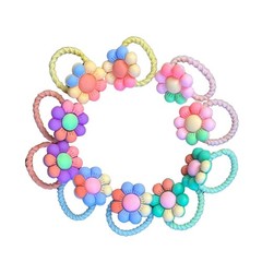 1100 sets Hair Accessories Lot – Scrunchies, Elastics, Flower & Bow Ties