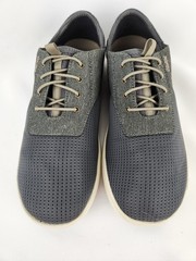 OluKai Men&rsquo;s Nohea Moku Sneaker Size 9.5 Grey Shoes Slip On Loafer Boat Beach