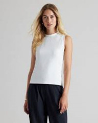 $48 Rhone Women&rsquo;s Ultimate Layer Tank – Snow White – Size Medium – New With Tags