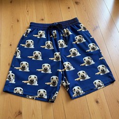Custom Pet Face Shorts with Photo – Personalized Dog Pajama Shorts, Funny Pet Gi