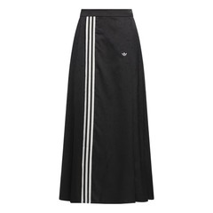 Adidas Originals Casual Long Skirt Women&rsquo;s Black KB6397 Size