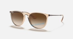 *New* Ray-Ban Erika RB4171 Women Sunglasses Brown Frame Gradient Lens UV400