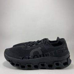 On Cloud Cloudmonster 1 Mens Size 12 Triple Black Max Cushion Athletic Sneakers