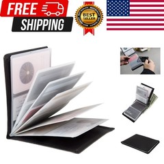 Wonder Wallet Inserts 12 Page Plastic Amazing Slim Comfortable RFID Blocking NEW