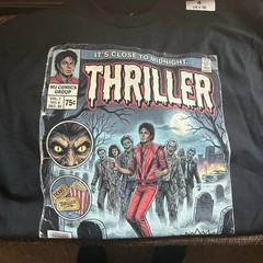 Michael Jackson Thriller Comic Tee shirt
