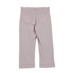 Buffalo Brigette Crop Pant 12 32 Women Lt Pink High Rise Soft Stretch Wide Leg