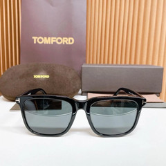 Tom Ford Black Frame Gray Lens Sunglasses 56 19-145