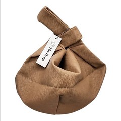 The Drop Women&rsquo;s Avalon Small Tote Bag 100% Polyurethane Small Wrist Purse TAUPE