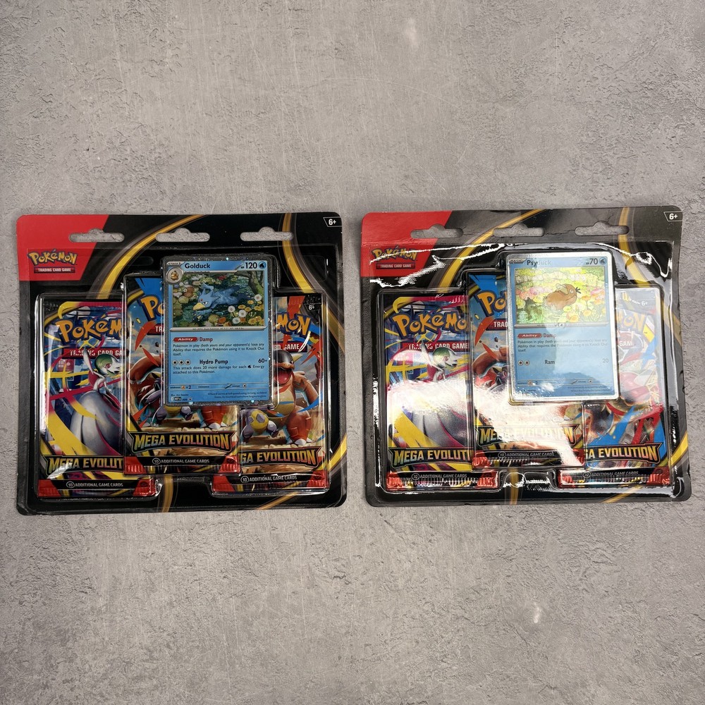 OS2025 Pokémon Mega Evolution 3-Pack Blister Pack (Promo Varies)2025-I2EAMPSXBra