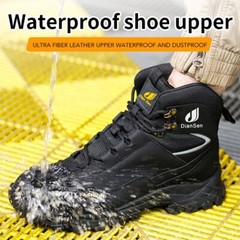 Work Sneakers Men Safety Shoes Puncture-Proof Anti-smash Steel Toe Shoes