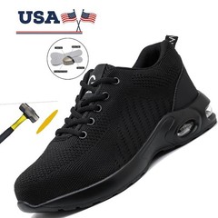 Mens Composite Toe Cap Work Boots Construction Work Shoes Sneakers Safety Shoes