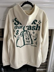 Reason Brand Secure the Bag Stack that Cash XXL White NWT Urban Street Wear