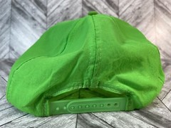 Big A Auto Parts Fluorescent Green Nylon Adjustable Snapback Cap Hat