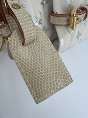 Authentic LOUIS VUITTON Monogram Pastel Glitter Seau PM Bucket Bag M95034