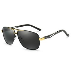 Aluminium HD Polarized Photochromic Sunglasses Men Outdoor Pilot Driving Glasses