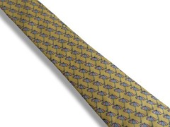 Vineyard Vines Citigroup Tie Wall Street Finance Silk Yellow Umbrellas Citi Bank