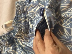 Chubbies Swim Trunks Mens Large L 7&Prime; Blue Pineapple Board Shorts Mesh Liner