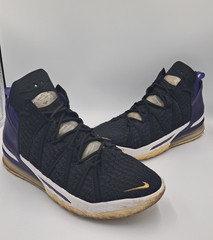 Size 13 – Nike LeBron 18 Lakers – CQ9283-004 – RETAIL $290