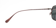 Maui Jim MJ 541-07M Beaches Sunglasses Matte Burgundy Titanium Polarized – Read