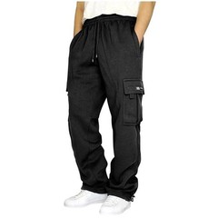 Men&rsquo;s Pants Cargo Sweatpants Pro Club Trousers Tracksuit Bottoms Jogging NEWS.Hi