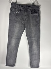 Buffalo MENS Super Max X Basic Super Skinny Stretch Gray Jeans Size 34×30