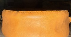 Universal Thread Tan Solid Round Crossbody Bag Zip Gold Hardware Detach Strap
