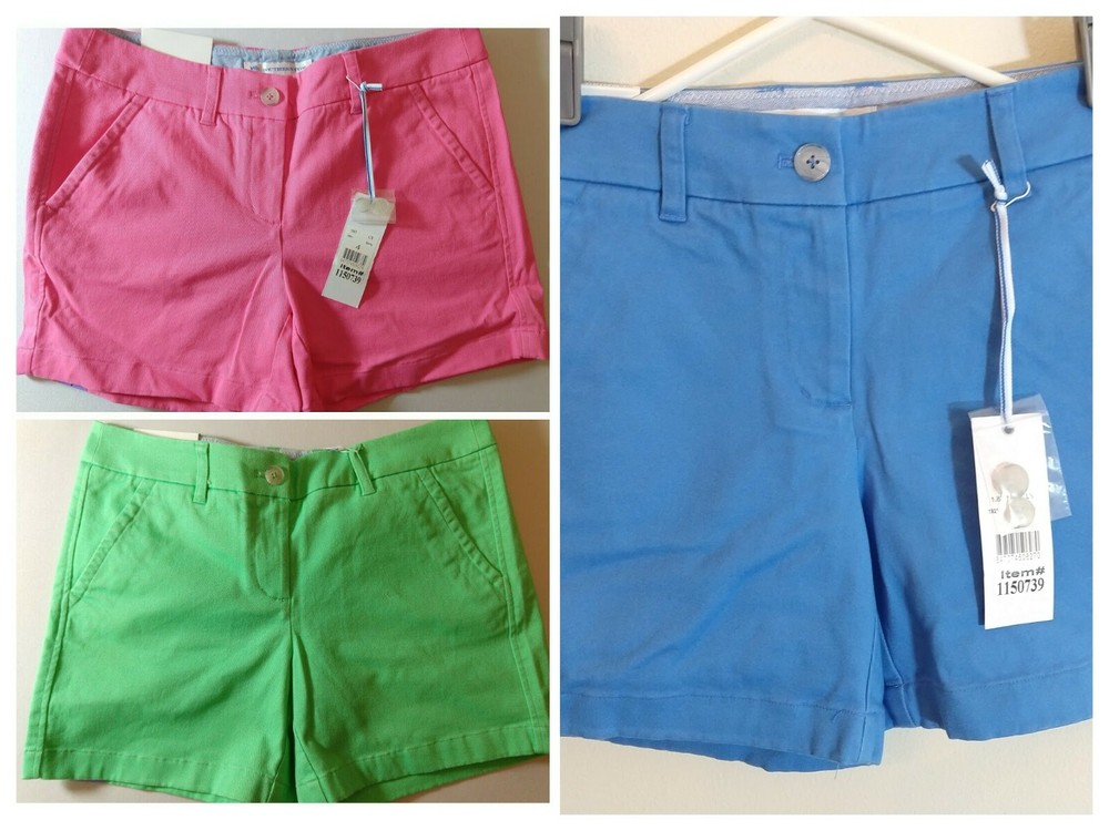 NWT $55 Southern Tide Women&rsquo;s Caroline Khakis & Chinos 5&Prime; Shorts Multiple Colors