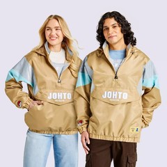 *PRESALE* Pokemon Starter Pullover Jacket – Gold Johto Region – Size XL