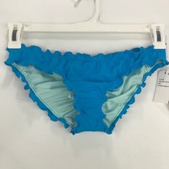 Sundazed Womens Size XS Bikini Bottoms Mermaid Ruffled Tide Blue Swim Wear